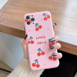Velegnet til Apple iPhone12pro mobiltelefonkasse, Love Animation Net Red Mobile Phone Leather Case 13Pro Silicone Mobile Phone Case