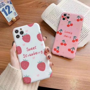 Velegnet til Apple iPhone12pro mobiltelefonkasse, Love Animation Net Red Mobile Phone Leather Case 13Pro Silicone Mobile Phone Case