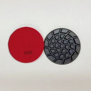 Betonharpiksslibning disk 400#/concrete harpiks oolishing pad#/diamond harpiks slibende disk