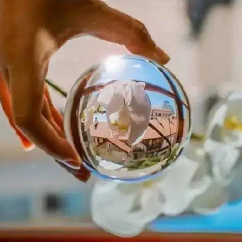 Engroshuse Dekoration Fast akrylharpiks Kontakt Jonglering Magic Show Clear Crystal Balls