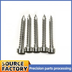 Fem-aksede bearbejdningsdele