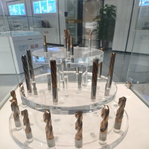 Overtrukket wolframstålbor