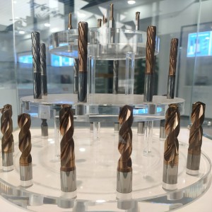 Overtrukket wolframstålbor