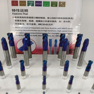 Fire Edge Fiat Base End Mill Standard Type Two Edge Ball End Mill Standard Type