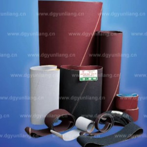 Brede slibemæssige bælter