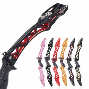 Elongarrow 25 tommer ILF 6061-T6 Alloy Recurve Bow Handle Risers