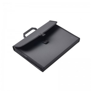 Udvidelse af mappe A4 bogstavstørrelse pp plast 13 lommer multi lomme arrangør udvidelig fil