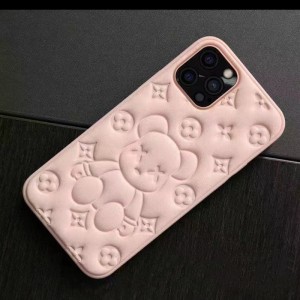 Ny mobiltelefonkasse, Apple iPhone13Pro Leather Bear 3D Prægningsproces