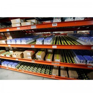 Kartonstrømningsstativ