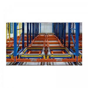 Skub tilbage racksystem
