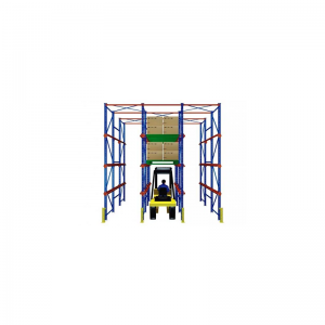 Kør i palle racking