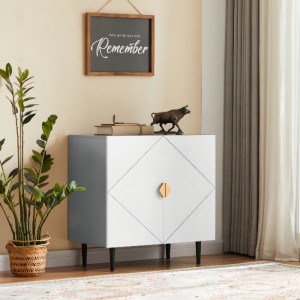 Kaffelskab, moderne minimalistisk lys luksusstil, stue, korridor, café, spisestue.