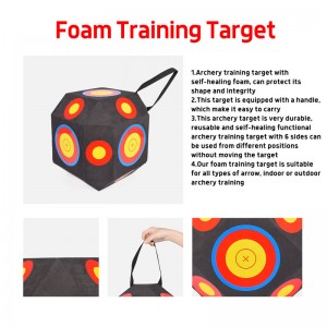 Elongarrow 410033-01 38*38*38 cm bueskydning Eva-mål for målskydning