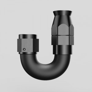 Racing Factory PTFE 180 graders slange ender montering