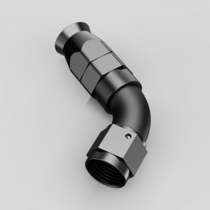 PTFE 60 graders slangeende fittings adapter