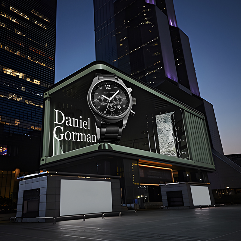 IWC New Top Gun Naked Eye 3D Creative Outdoor Advertising lanceret