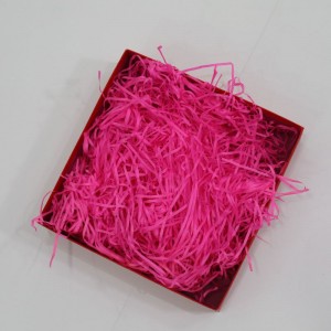 Pink fyldning Crinkle Shredded Paper