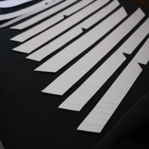 Højkvalitets shirt foringsfabrikspapir til håndtaske \\\\\\\\ tøj \\\\\\\\ sko \\\\\\\\ tilbehør pakke Papter Bræt brugerdepapir Indpakning Liner Collar Strip Paper Custom Custom