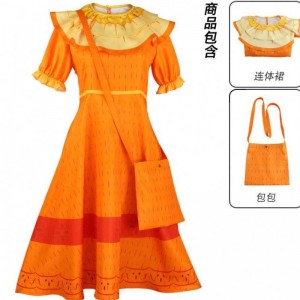 Magic Room Full of Peppa Princess Isabella Dress Costume Show Costume Children \\\\ \'s cosplay kjolenederdel kvinder