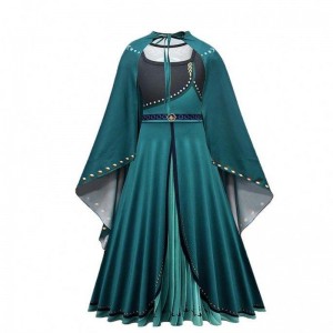 Anna Elsa Princess kjole til pige fødselsdagsfest tyl prom kjole børn helloween/christmas cosplay sne dronning kroning kostume