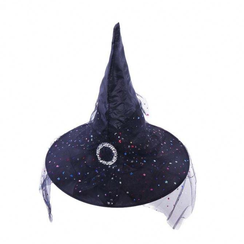 Børns tøj Halloween Sleeping Spell Witch Dress Girl Mesh Tutunederdel Cosplay -kostume