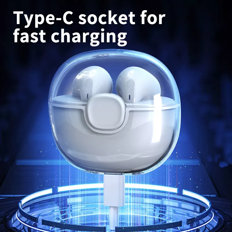 Amazon Hot-Selling F70 TWS Earbuds trådløs type C Sport Gaming In-Ear Earphones