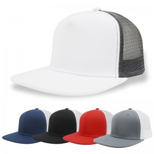 Tilpasset farve bomuld billig trucker hat baseball cap med broderi logo,nødlidende trucker baseball cap