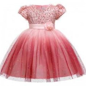 Baige Kids New Style formelle ruffles blonder bryllupsfest aften prinsesse blomster baby pige kjole l5161