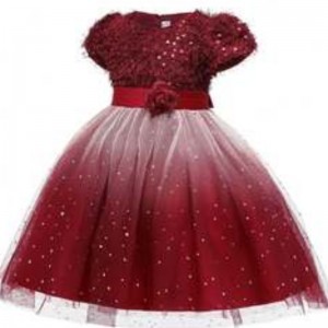 Baige Kids New Style formelle ruffles blonder bryllupsfest aften prinsesse blomster baby pige kjole l5161