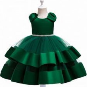 Baige 2021 Høj kvalitet Børn Girl Fødselsdagsfest Collection Kids Ball Gowns Girls kjoler