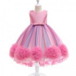 Baige kjoler til piger på 7 år gamle børnetøj Børn Frock Designs Billeder Baby Party Wear