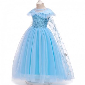 Baigenyt produkt prinsesse kostume børn maskerade Elsa Anna Fashion Girl Costume Party Dress Girls