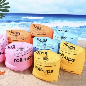 oppustelig svømmende ring sprøjt ærme oppustelig armring