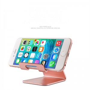 Mobiltelefonbeslag kan udskrive Corporate Logo Gift Metal Lazy mobiltelefon tablet universalbeslag