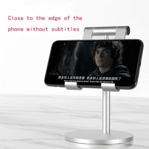Metal aluminium legering lift desktop mobiltelefon beslag live teleskopisk justering tablet telefonbeslag