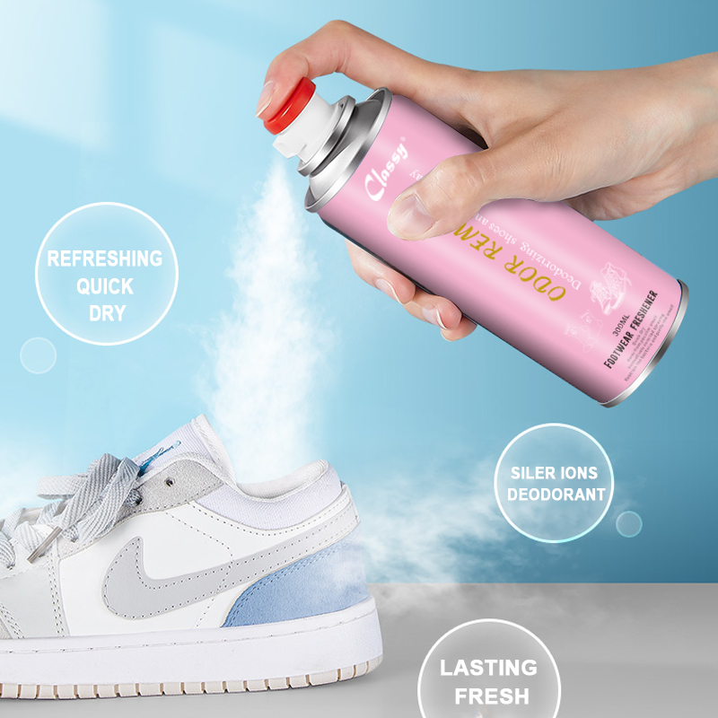 Nye stilfulde højeffektive sko deodorant spray sko parfume sko pleje produkt