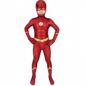 Factory Direct Sale The Flash Season 5 Barry Allen Kids Superhero Costumes Tights and Costumes Cosplay