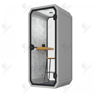 Pureminders størrelse lydisolerede stand Privat bærbar privatlivets stilhed til udendørs anvendelse