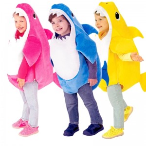 Toddler Family Shark Costume Cosplay Halloween kostume til børn dyr kostume til børn karneval fest kjole op sui