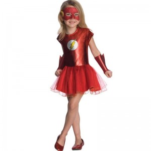 Børns superhelt flashman halloween kostume piger prinsesse diana dressing-up gaver cos sæt kjole