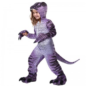 Jurassic World Children \'s Dinosaur Costume Amazon Stage cos jumpsuit