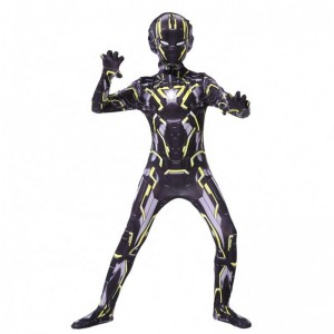 Nyt design Cool Avenger Parent Children Costumes Halloween Cosplay 3D Muscle Print Iron Sets For Man Kids