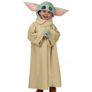 Yoda master cosplay anime tøj yoda baby scene performance kostume 2022