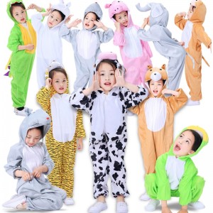 Børns frugt Halloween -kostume - unisex&én størrelse sød frugtantøj&hat