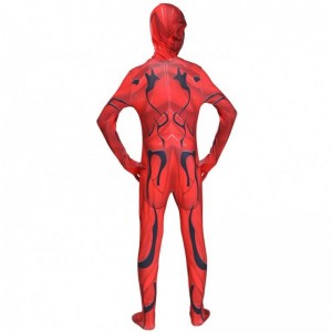 Rød Marvel Movie Special Bodysuit Voksne Børn Boys Superhero Onesie Tight Halloween Scorpion Venom Spiderman Cosplay Costume