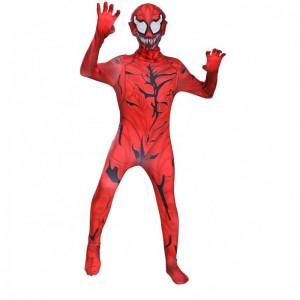 Rød Marvel Movie Special Bodysuit Voksne Børn Boys Superhero Onesie Tight Halloween Scorpion Venom Spiderman Cosplay Costume