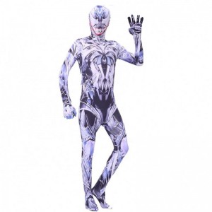 Speciel design farve film fancy bodysuit voksne børn drenge superhelt jumpsuit halloween venom spiderman cosplay kostumer