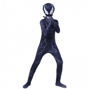 Brugerdefineret karneval cosplay fancy superhelt jumpsuit gift kostumer med muskler til drenge