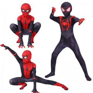 Den fantastiske spiderman cosplay kostume børn voksen cosplay kostume til halloween