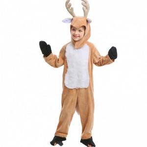 Hot Children \'s dag Halloween Cosplay Christmas Animal Elk Reindeer Children\' s kostumer Mascotte kostume